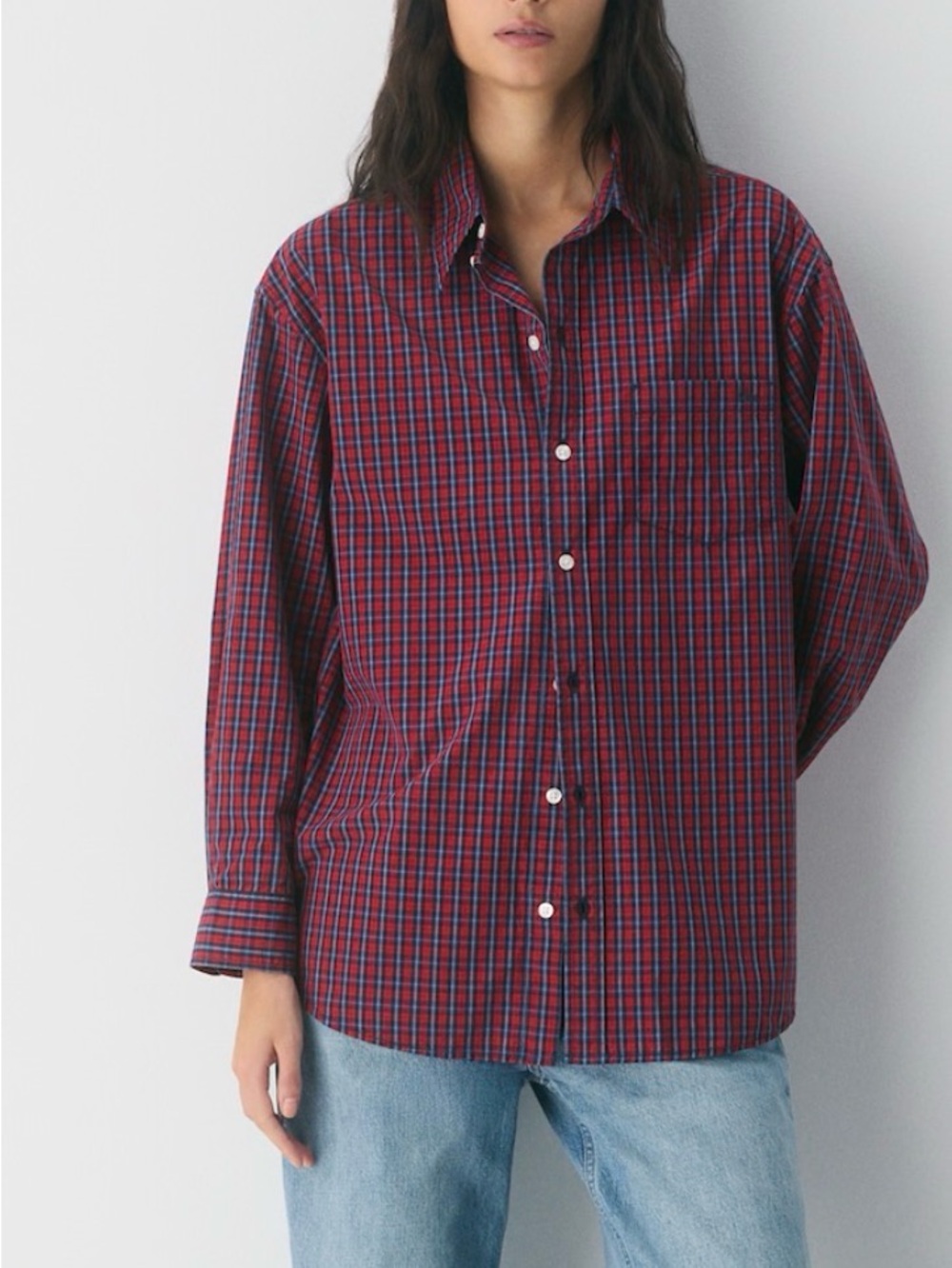 Aritzia Signal Poplin Shirt